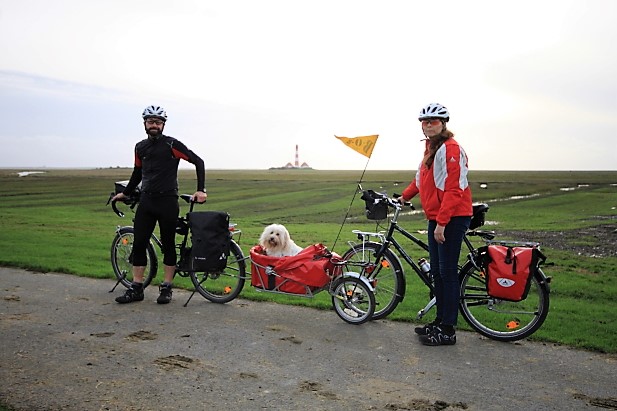 Cycling2gether am Leuchturm Westerhever